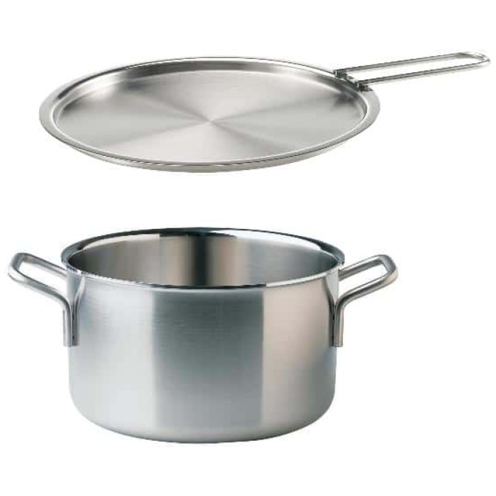 6.5 L pot with lid