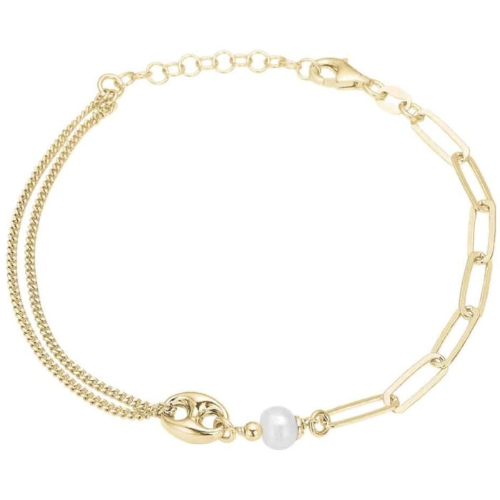 Armbånd Led/bønne forgyldt