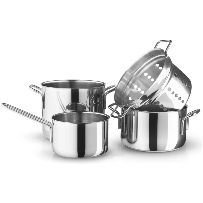 Cookware set with pasta insert – 4 pieces