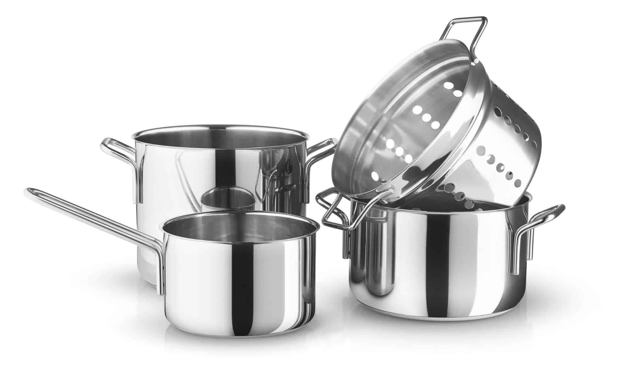Cookware set with pasta insert – 4 pieces