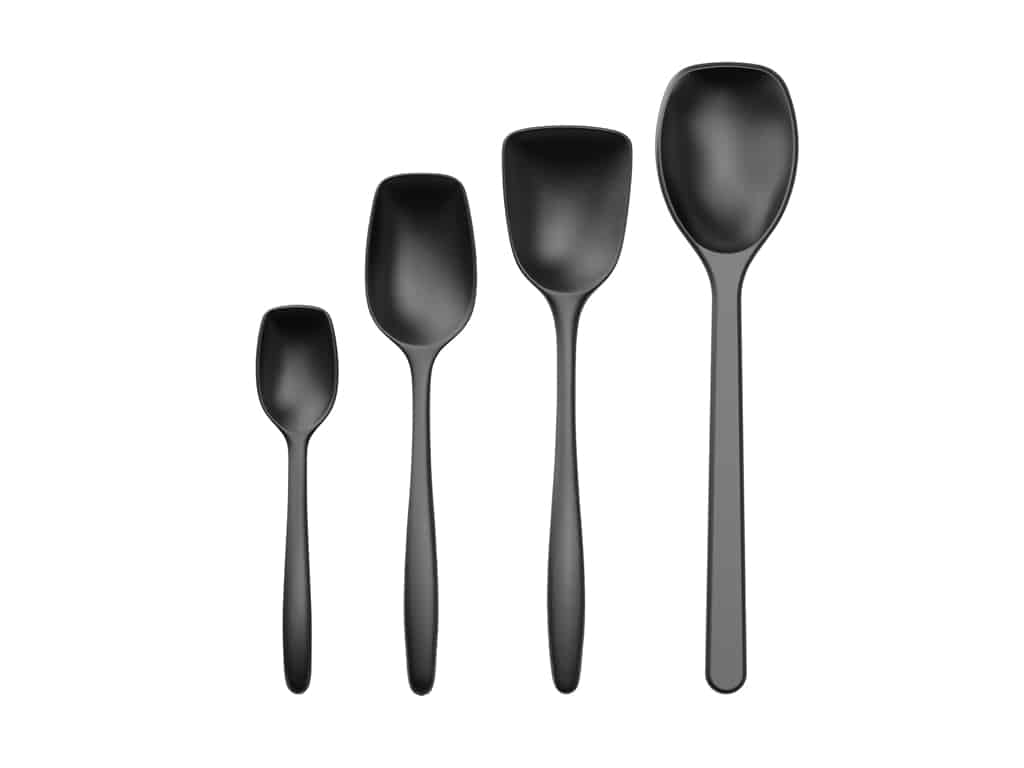 Margrethe Spoons - 4 pcs/Black - Image 2