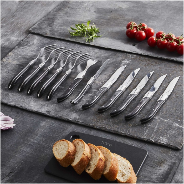 Laguiole Steak Knives/Forks Gift Box – 12 Pieces