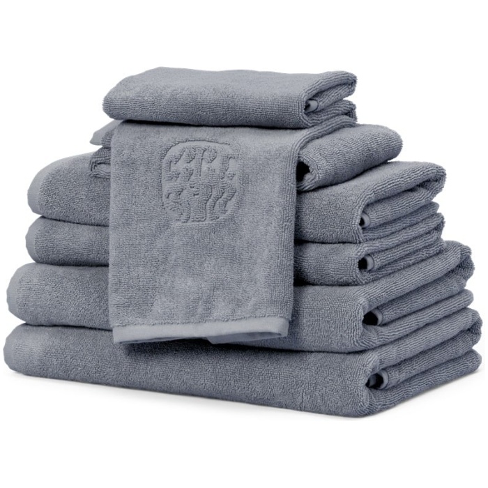 Towel set, 6 pcs., Ocean