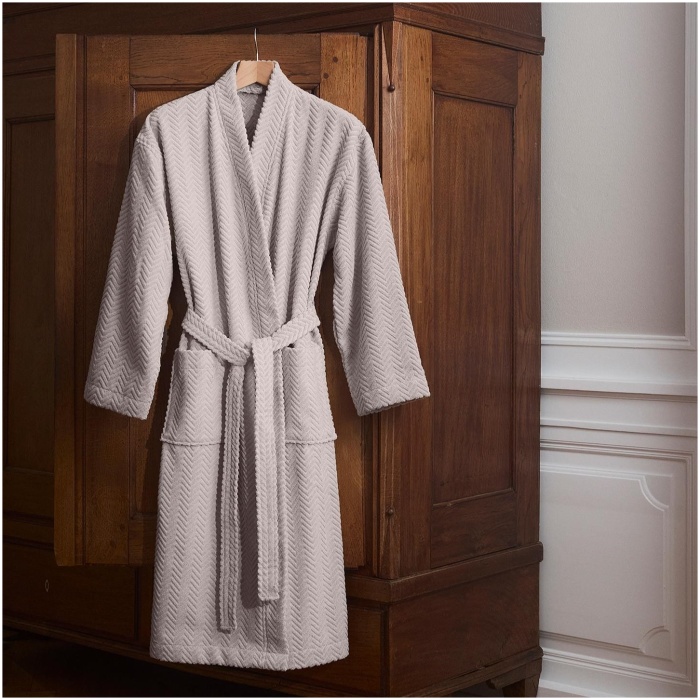 Herringbone Bathrobe