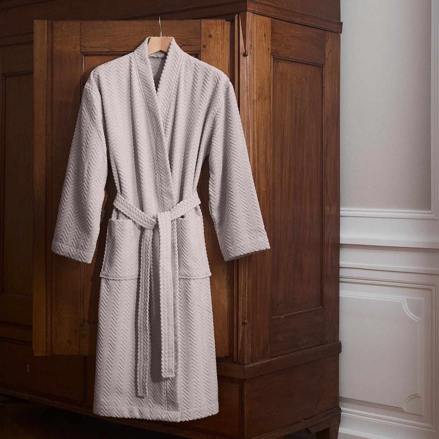 Herringbone Bathrobe