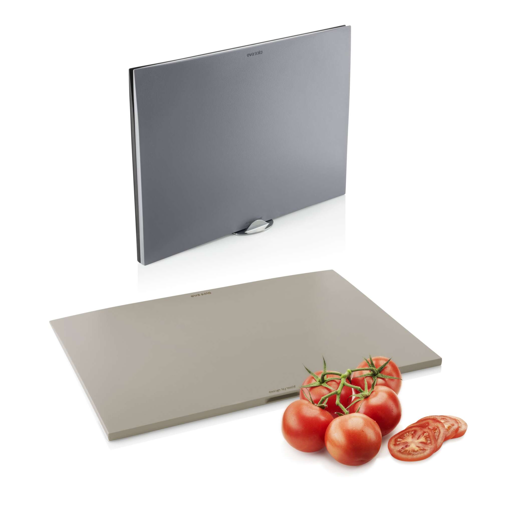 Cutting board set with holder - Image 2