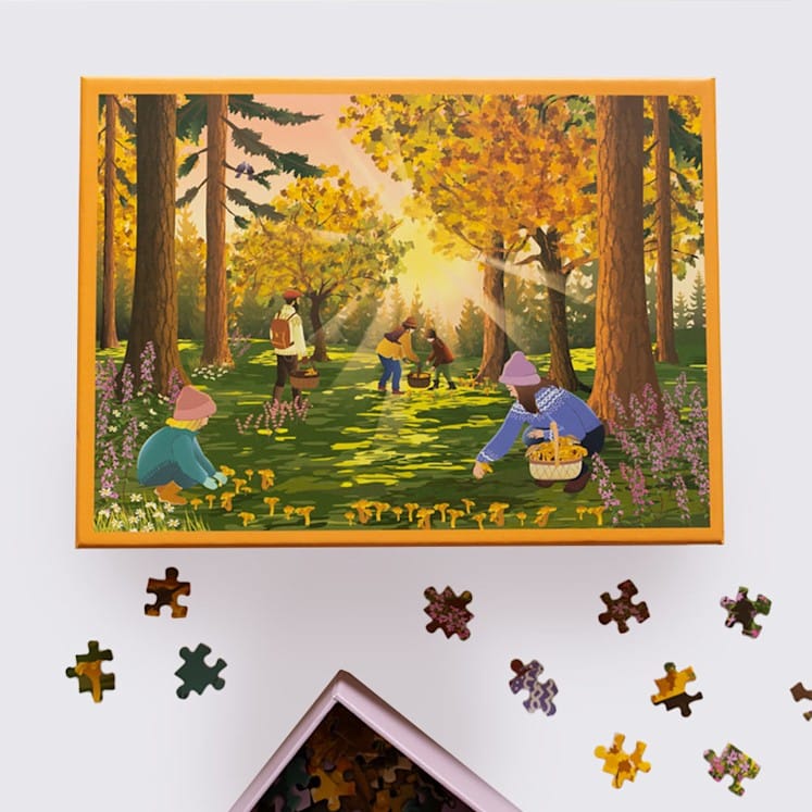 Forest Treasures Puzzle – 1,000 pieces - Image 4