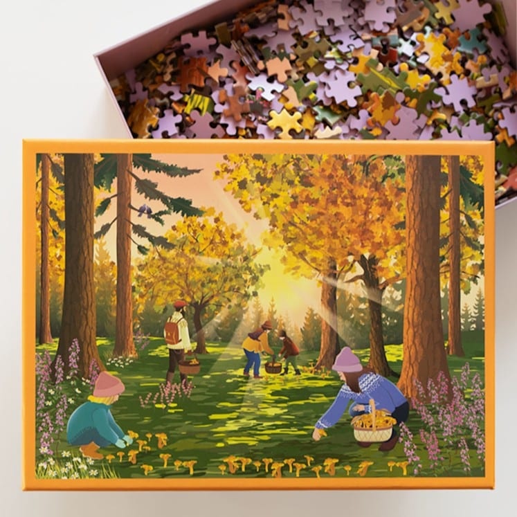 Forest Treasures Puzzle – 1,000 pieces