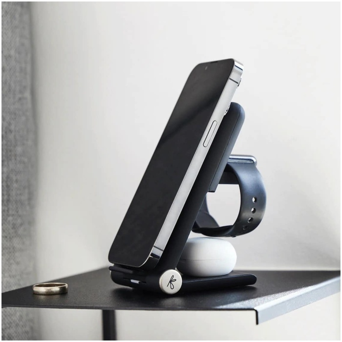 reCHARGE+ charging stand - black