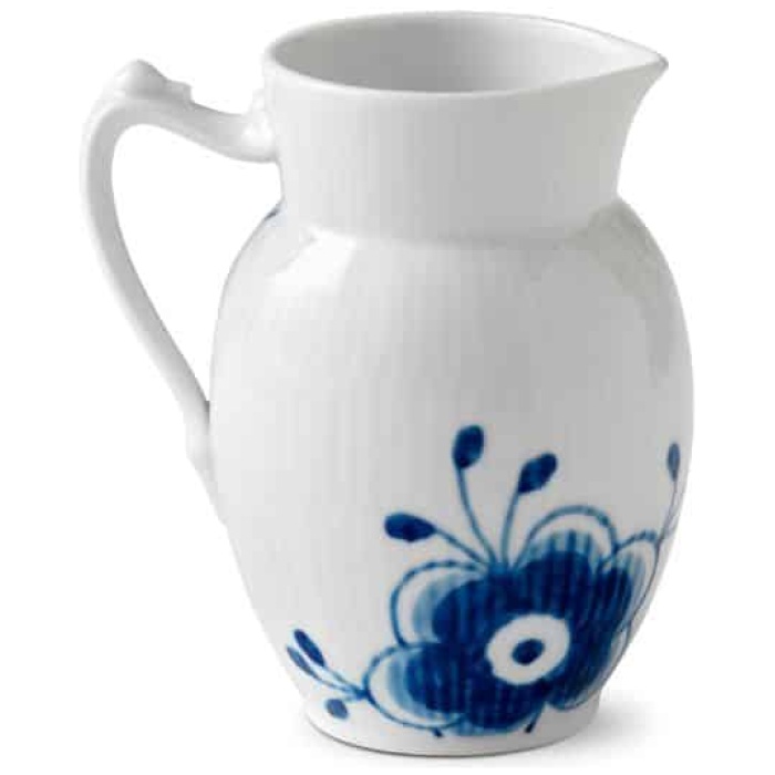 Blue Fluted Mega Blue Mega Pitcher 0.38 l