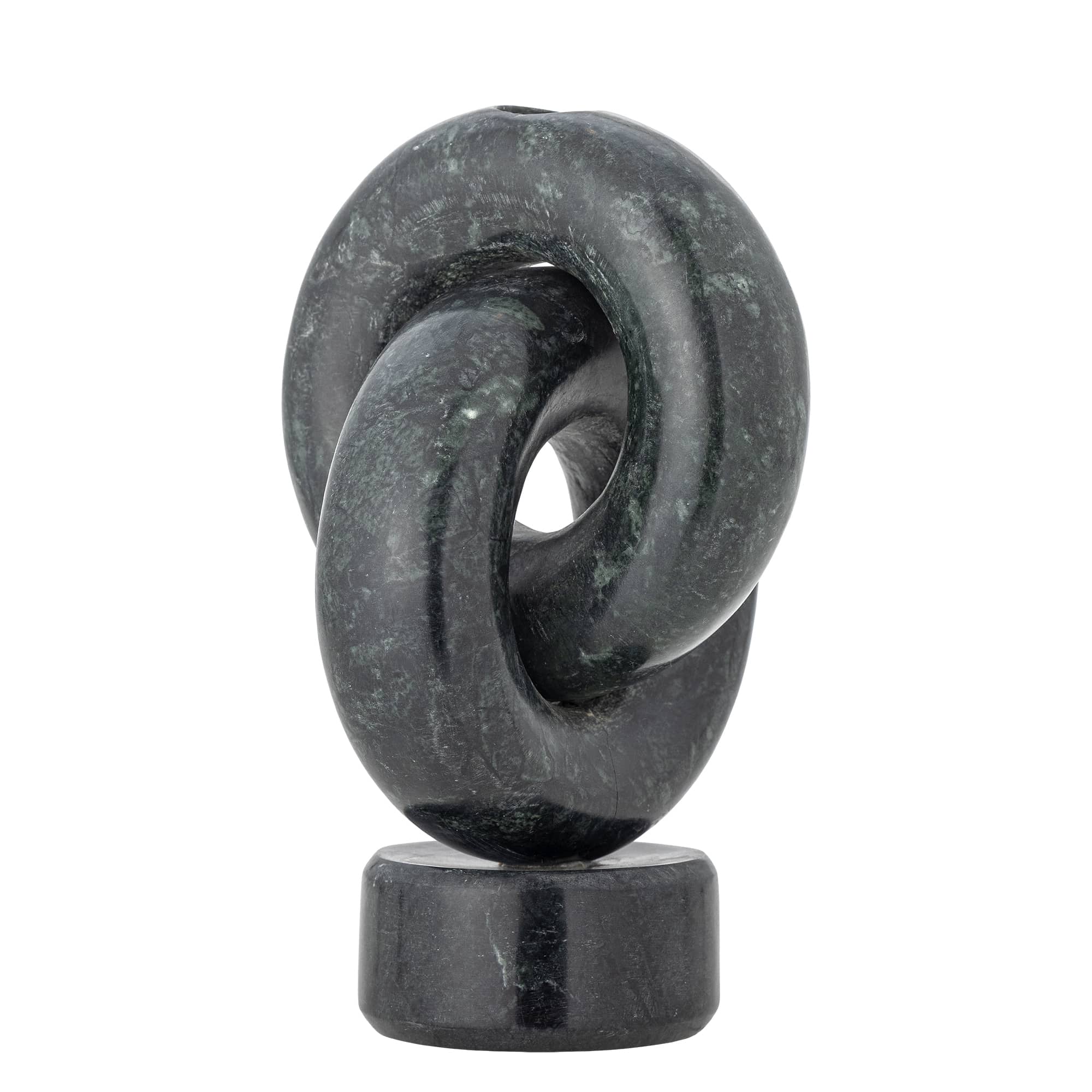 Goa Candleholder – green marble
