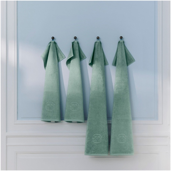 Towel set, 4 pcs., Sage/Green
