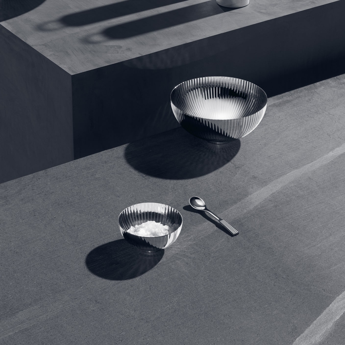 Bernadotte salt cellar with spoon - Image 2