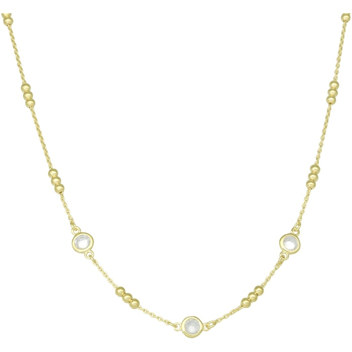 Halskæde Kugler Cubic Zirkonia