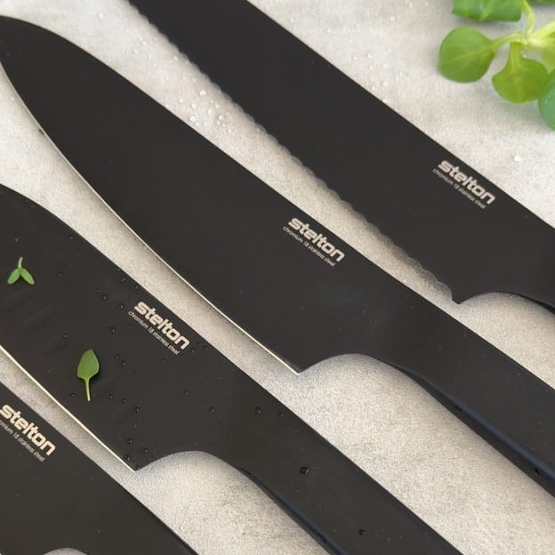 Pure Black knife set – 4 pieces - Image 2