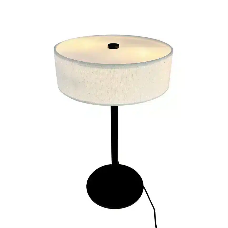 Calix table lamp – natural/black - Image 4