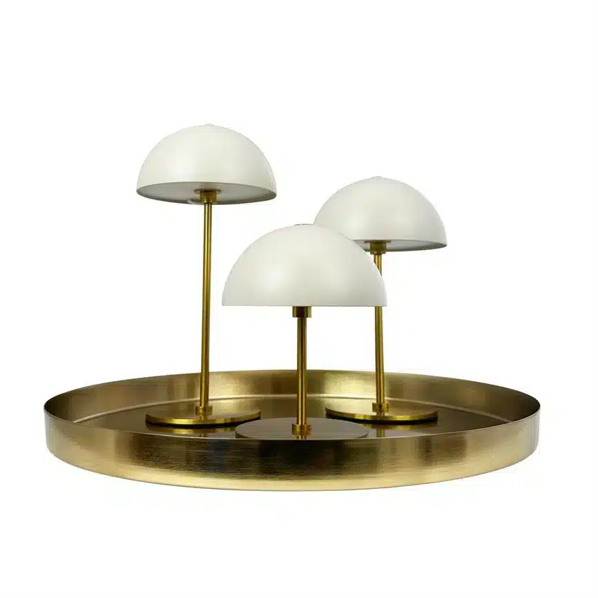 ALONG LED mini table lamps – (3 pcs incl. tray) - Image 2