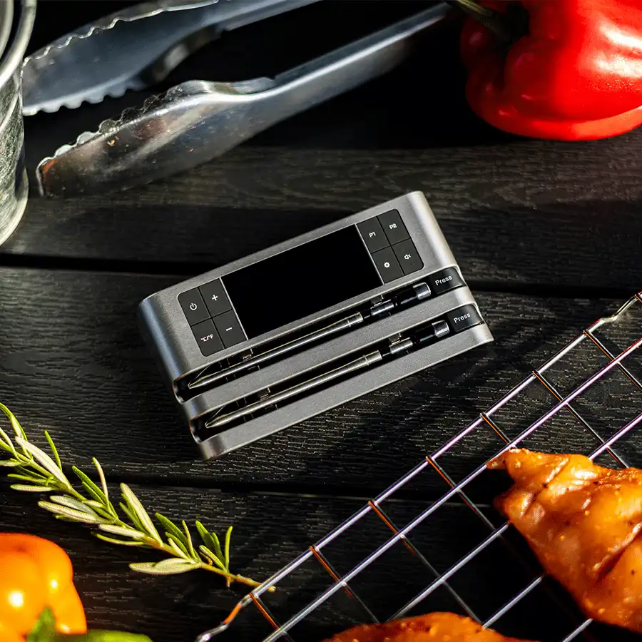 BBQ wireless dual meat thermometer