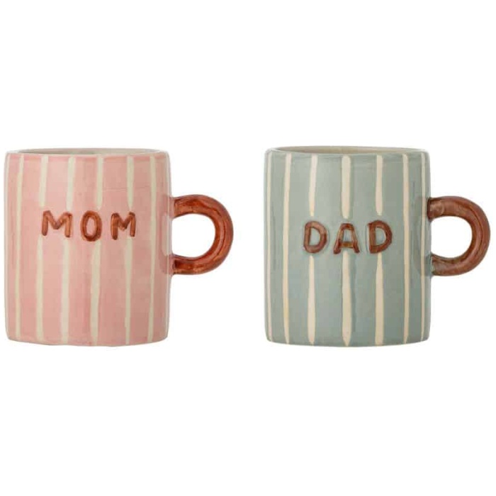 Cherish Mug “Mom/Dad” – Stoneware (2 variants)