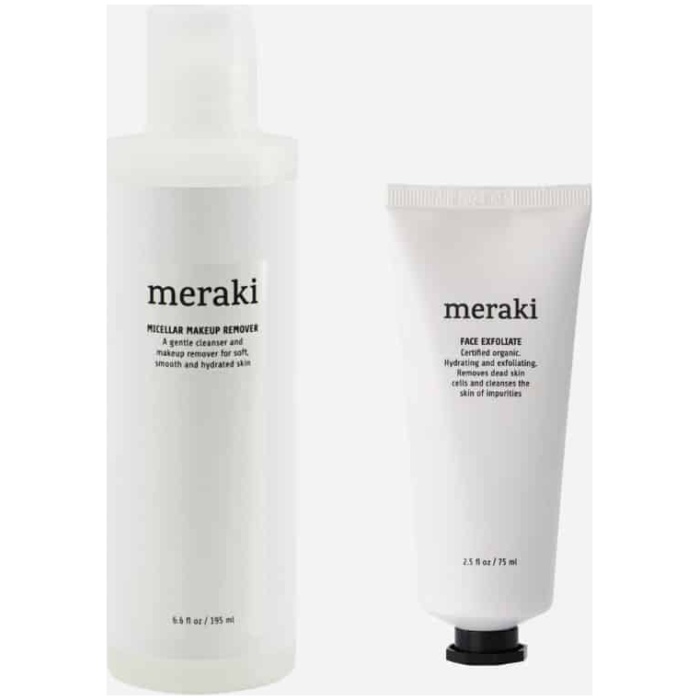 Makeup remover + Face scrub