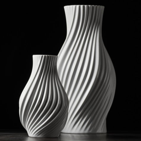 Twist Vase – 18 cm - Billede 2
