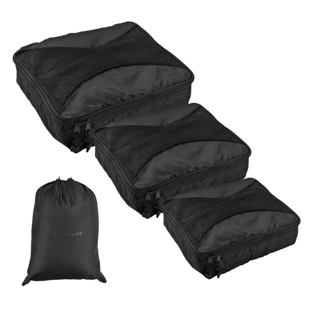 Packing Cubes set – Incl. laundry bag