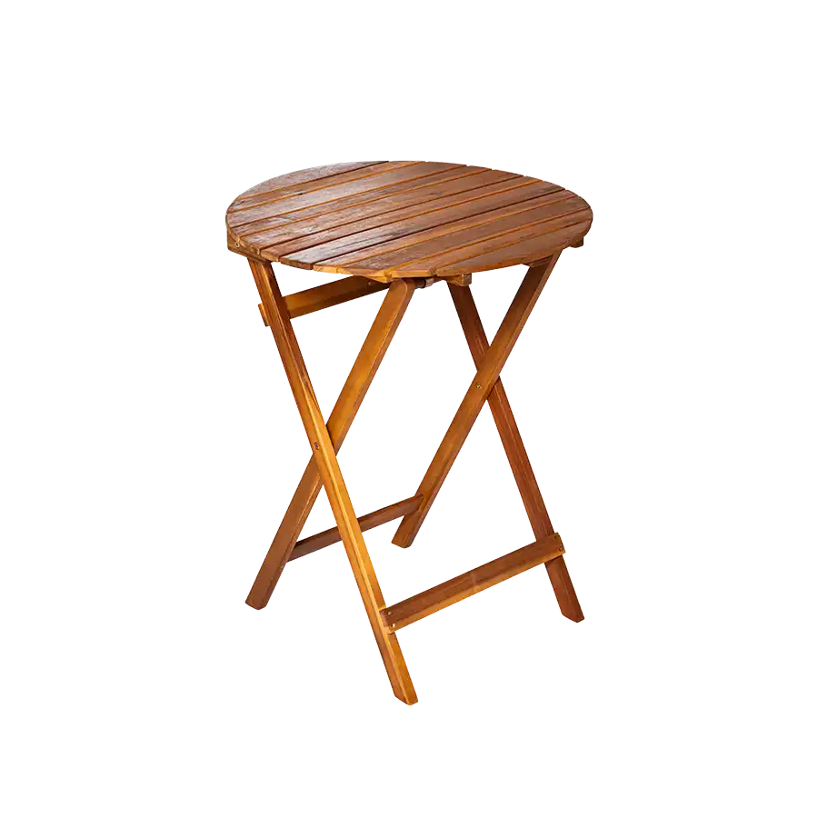 Nooka Café Set – table and 2 chairs with wicker - Image 3