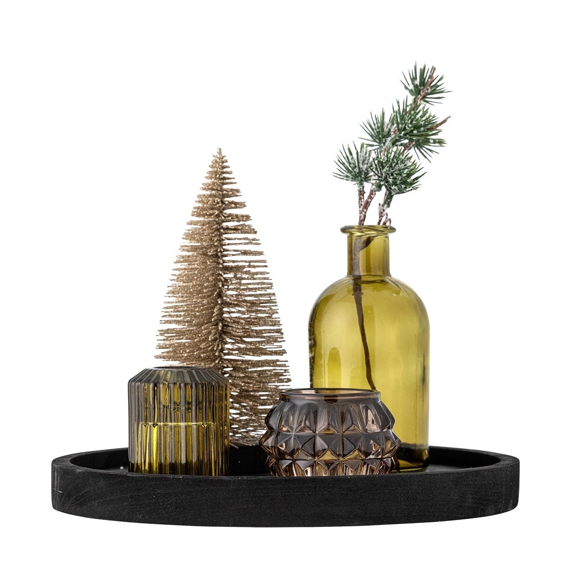 Sanga Bakke med glas/stager - Billede 2
