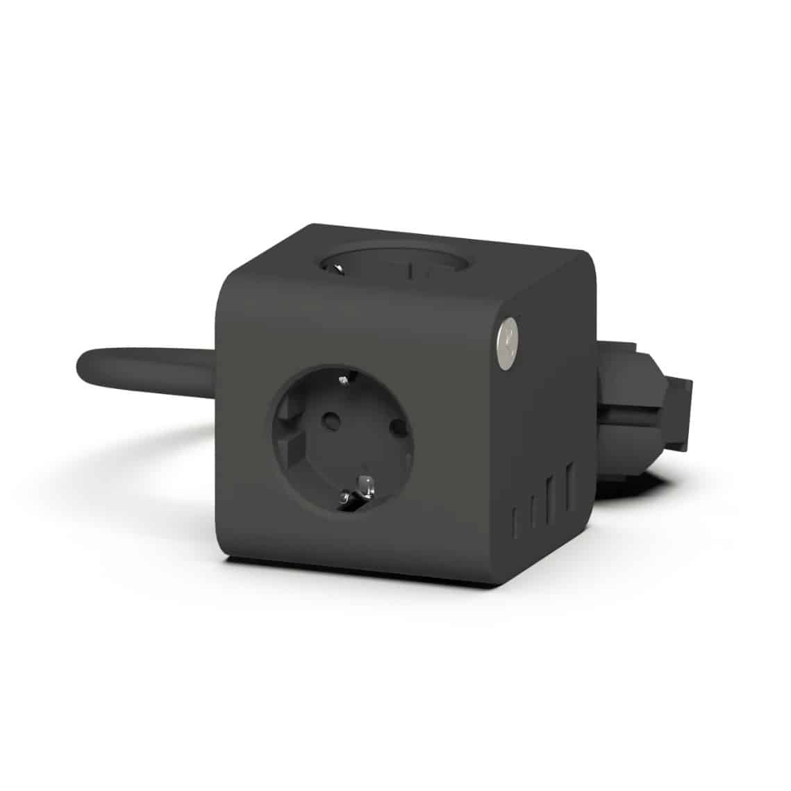 Ampie wired Multistik/strømstation med ledning -sort