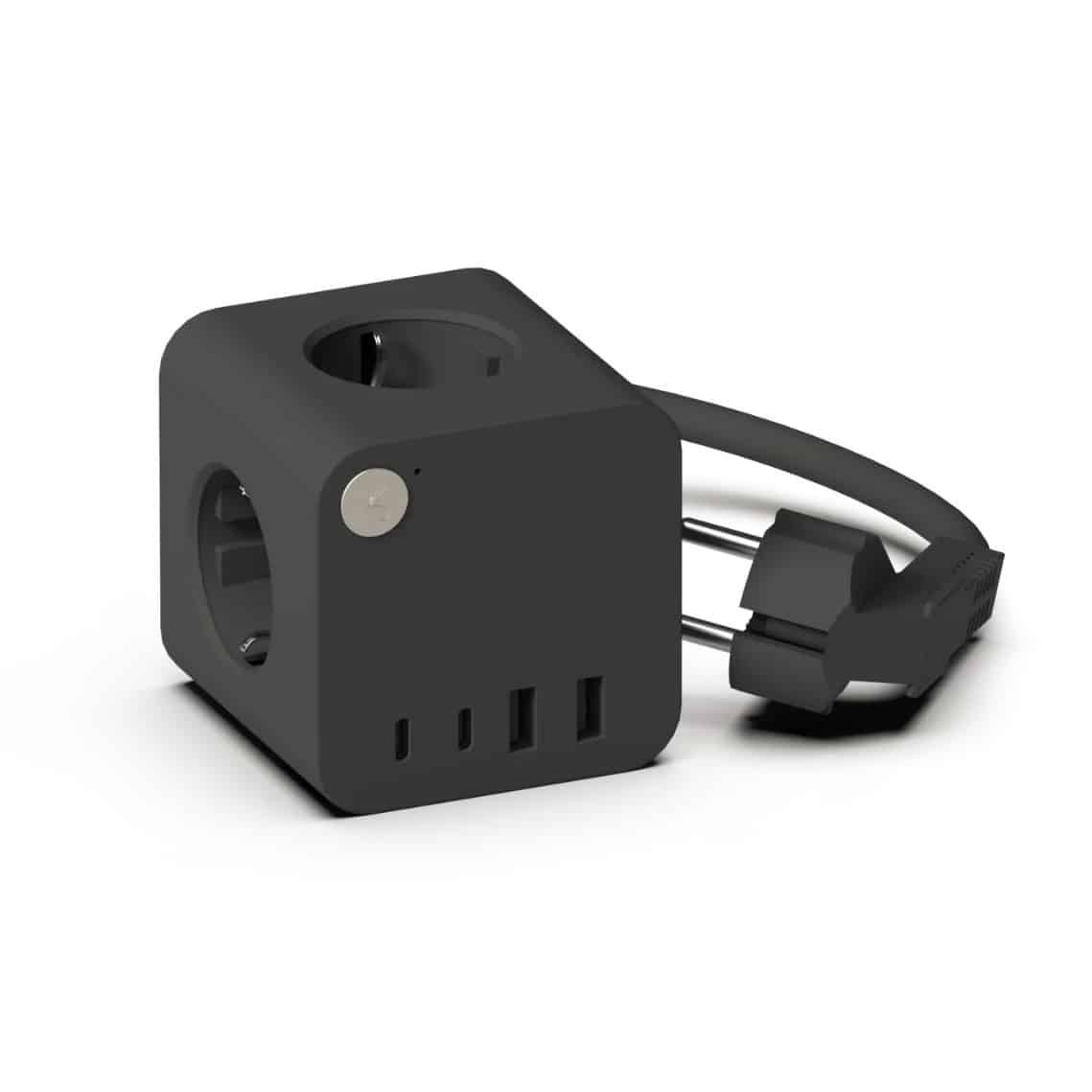 Ampie wired Multistik/strømstation med ledning -sort - Billede 2